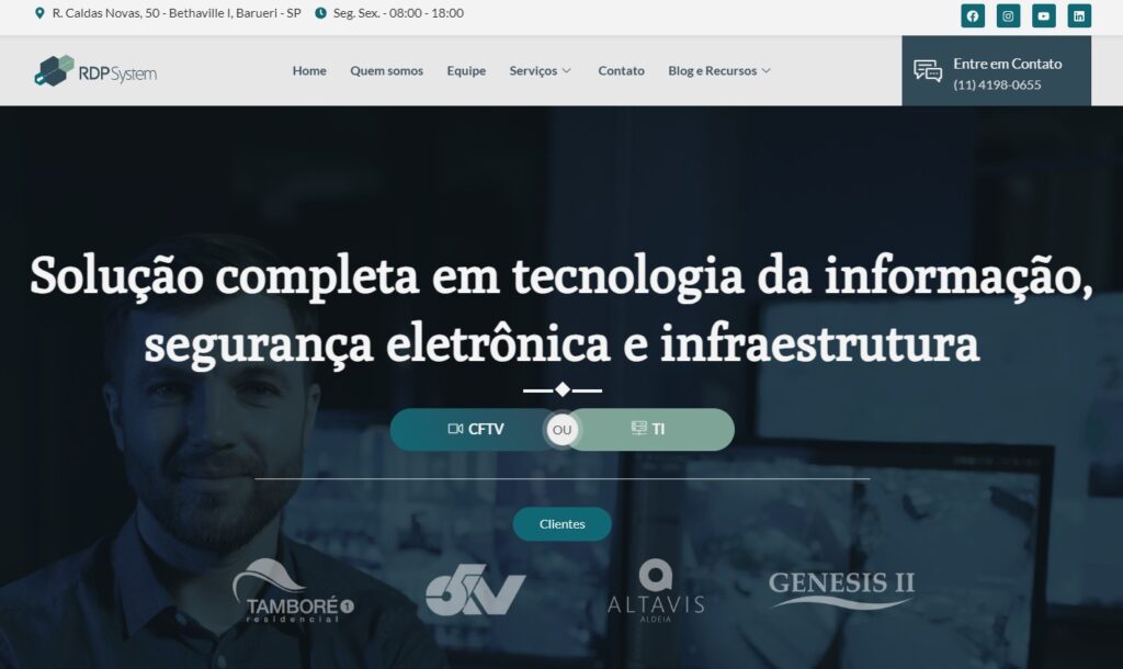 Novo Site RDP System